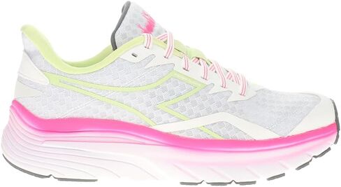 Diadora Womens Equipe Nucleo Runeakers Shoes - Green ، Silver ، White - Size 8 M in Kuwait