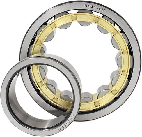1Pcs Cylindrical Roller Bearing N NJ NU Nup NF2203 2204 2205 2206 2207 2208 2209 2210 2211 2212 2213 EM C3(NU,2203 C3 17x40x16) in Saudi Arabia