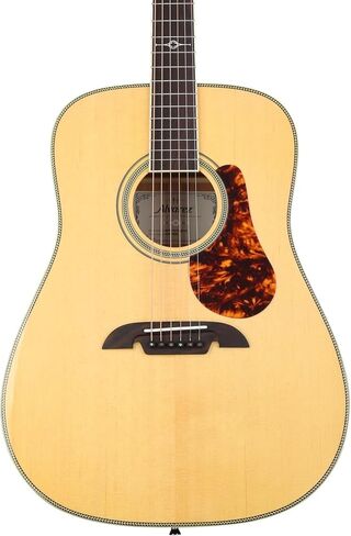 Alvarez MD60 Guitar Herringbone Acoustic Guitar - Natural in Saudi Arabia