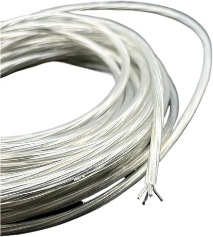 UL (PVC) الأسلاك والكابل DIY شفاف متعدد النواة كابل النحاس 4Core قلادة مصباح الكابلات غمد البلاستيك جولة سلك المصباح الكريستالي (OD 6.16 مم 120W) in Saudi Arabia