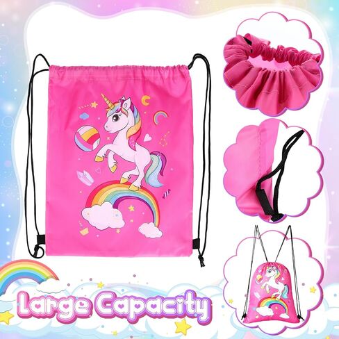 Pink Unicorn Volleyball Official Size 5 with Pump Rainbow Unicorn Backpack for Beginner Adult Indoor Outdoor Backyard Park Beach to Play Games in Saudi Arabia