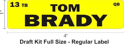 2025 Fantasy Football Draft Kit -Full Size- 12 Team 24 Round Draft Board with 1 x 4 inch Labels in Saudi Arabia