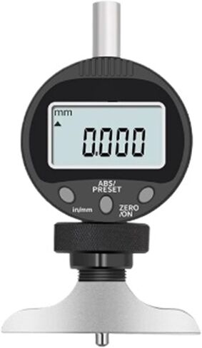 BIRAN 322-315 Digital Depth Micrometer 0-30 * 63mm Output Pointer Mechanical Depth Gauge Depth Gauge in Saudi Arabia