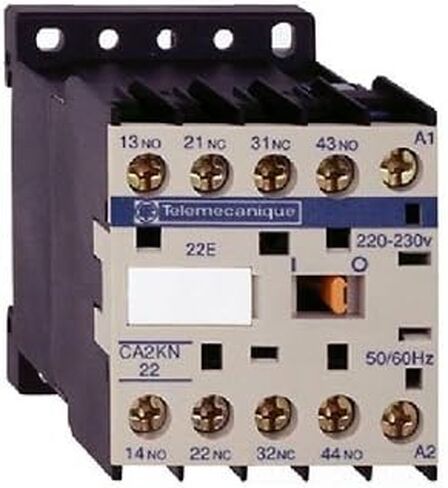 Square D SQDCA2KN22G7 SQ D CA2KN22G7 CONTROL RELAY 120V, Black in Saudi Arabia