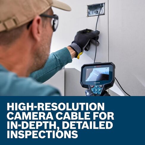 BOSCH GIC-CC5-4 Inspection Camera Cable - 5 Ft, High-Resolution, IP67 Durable Design for GIC4-23C & GIC5-27C in Saudi Arabia