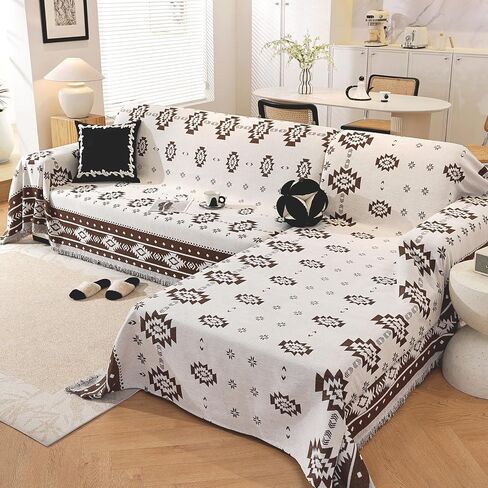 تغطي الأريكة المقطعية Ostepdecor قطعتين ، بطانية غطاء الأريكة على شكل L ، غطاء أريكة مقطعية قابلة للغسل ، صالة صالة أريكة حامية الأثاث للحيوانات الأليفة للكلاب (71 "x118" +91 "x134" ، الأزرق) in Kuwait