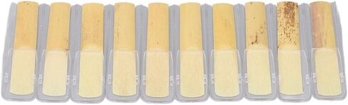 ساكس ساكس ريدز وضوح الصوت الممتاز وثراء اللون ، 10pcs لعروض مرحلة المبتدئين ABS BB Soprano saxophone القصب التقليدي in Saudi Arabia