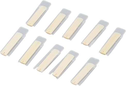 Tenor Saxophone Reeds Sound Sound استجابة ممتازة لجميع السجلات المناسبة للموسيقى الكلاسيكية والجاز [10pcs] (القوة 2.0) in Kuwait