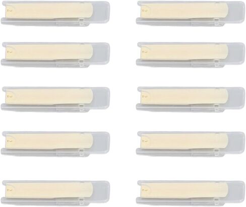 Tenor Saxophone Reeds Sound Sound استجابة ممتازة لجميع السجلات المناسبة للموسيقى الكلاسيكية والجاز [10pcs] (القوة 2.0) in Kuwait