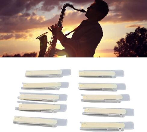 Tenor Soprano Saxophone Reeds استجابة صوت مستقرة التقليدية ، للموسيقى الكلاسيكية والموسيقى الجاز ، مصنوعة من مواد عالية القوة (قوة 2.5) in Kuwait