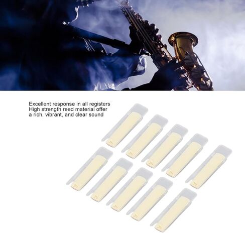 Tenor Soprano Saxophone Reeds Stable Sound Stable Stable Tradition Stable Tranship Thight for Classic and Jazz Music (Strength 2.0) in Saudi Arabia