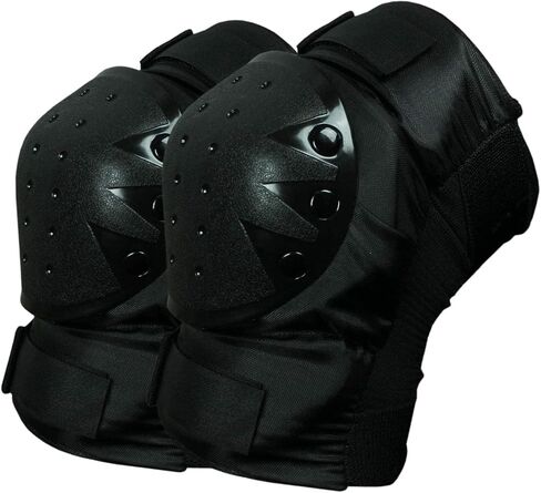 Krown Tri-Pack Pads - Adult and Kid Sizes - Knee Pads, Elbow Pads, Wrist Guards for Action Sports Skateboarding Inline Skating BMX Scooter in Kuwait