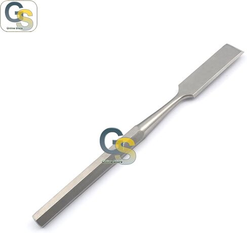 ORTHOPEDIC CHISEL OSTEOTOME ZIMMER CURVED 23CM X 1.5CM by G.S ONLINE STORE in Saudi Arabia