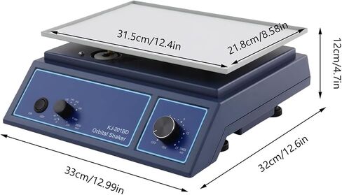 شاكر مداري Digital Digital Orbital SPEED SPEED ORBITAL SHAKER مع وضع مستمر وسرعة عرض LCD والوقت والمختبر in Saudi Arabia