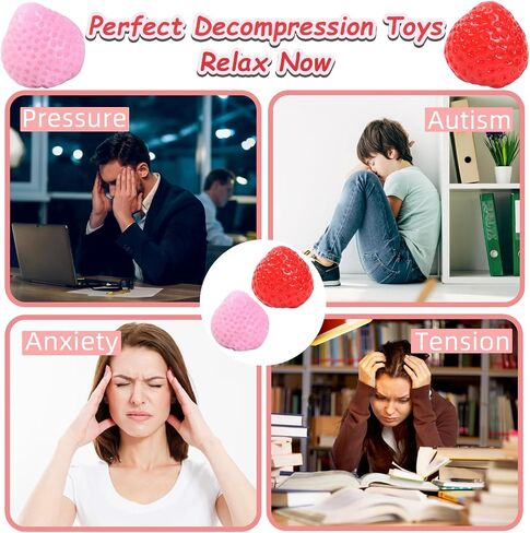 Taba Fidget Squeeze Toys 4pcs - ألعاب تخفيف الإجهاد فائقة الظهر للأطفال البالغين ، ألعاب Kawaii Cookies الحسية مع تصميم لطيف ، حفلات الإغاثة القلق تفضل الهدايا للفتيات والفتيان in Kuwait