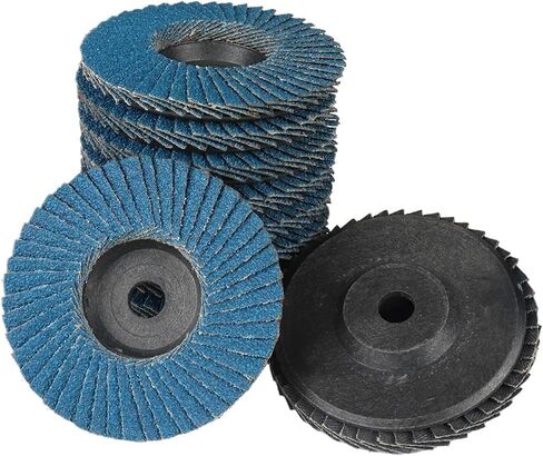 2pcs 3 بوصة أقراص رفرف مسطحة مسطحة زاوية مطحنة إكسسوارات مطحنة أداة التآكل أداة لتلميع خشب معدني PVC تلميع in Saudi Arabia