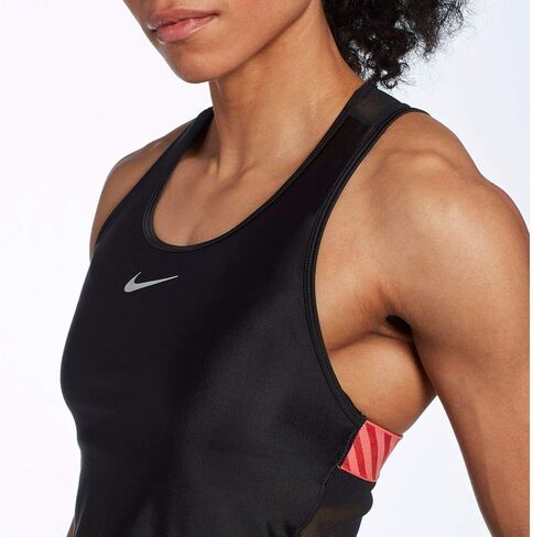 Nike Dry Tank Legend Essential Swoosh Black/White in Kuwait