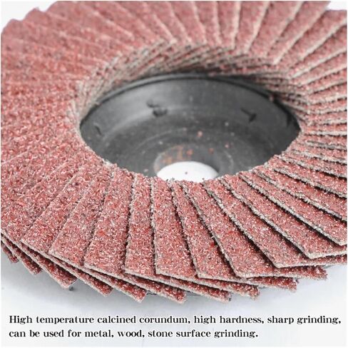 flap1p1pc/3pc/10pc أقراص رفرف 75 مم 75 مم 3 "أقراص رمل 80 عجلات طحن الحصن قطع الخشب لطاحونة الزاوية (أحمر ، 10pc_50mm) in Saudi Arabia