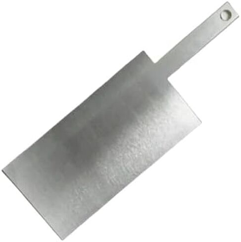 1pc Metal Electrode Plate with Handle - 1mm Thick for Electrochemical Electrolysis Experiments(Stainless Steel Plate 100x100mm) in Saudi Arabia