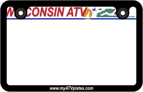 لوحة ترخيص ويسكونسن ATV الشخصية ** قسم الموارد الطبيعية في ولاية ويسكونسن*(بدون إطار) in Kuwait