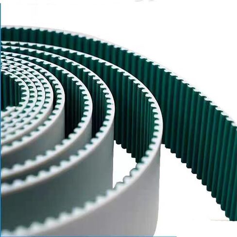 S5M PU Open Belt Three Colors Width: 10/15/20/25/30/40mm Timing Polyurethane Transmission Belt for 3DPrinters Etc(5meter,White_25MM) in Saudi Arabia