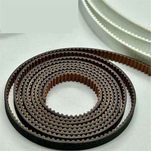2GT Open Timing GT2 Belt Width 5/6/9/10/15mm Dust Resistant Dustproof Synchronous Anti-wear Reinforce Open Belt(5M,6mm) in Saudi Arabia