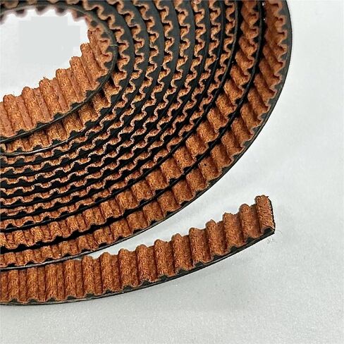 2GT Open Timing GT2 Belt Width 5/6/9/10/15mm Dust Resistant Dustproof Synchronous Anti-wear Reinforce Open Belt(5M,6mm) in Saudi Arabia