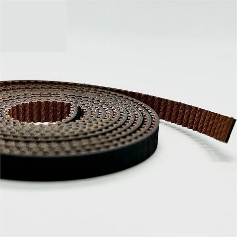 2GT Open Timing GT2 Belt Width 5/6/9/10/15mm Dust Resistant Dustproof Synchronous Anti-wear Reinforce Open Belt(5M,6mm) in Saudi Arabia