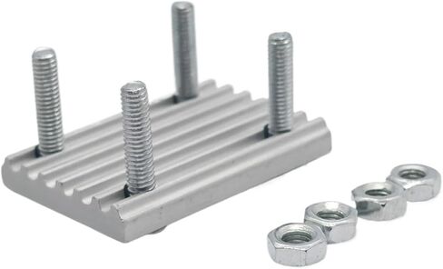8M HTD 1pc Toothed Plate 8M-HTD Belt Width 15/20/25/30/40/50mm Aluminum Alloy Connecting Plate Buckle Plate(25mm) in Saudi Arabia