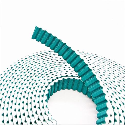 AT5 PU مع الحزام الأساسي المتزامن المضاد للملابس عرض 10/15/16/20/25/30/40 مم حزام توقيت أخضر (20 م ، 15 مم) in Kuwait