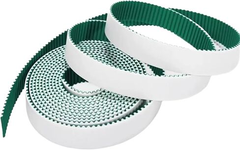 Synchronous Belt HTD 5M PU Open Belt Width: 10mm /15mm/20mm/25mm/30mm/40mmTiming Polyurethane Transmission Belt for 3DPrinters ﻿(5meter,Green_15MM) in Saudi Arabia