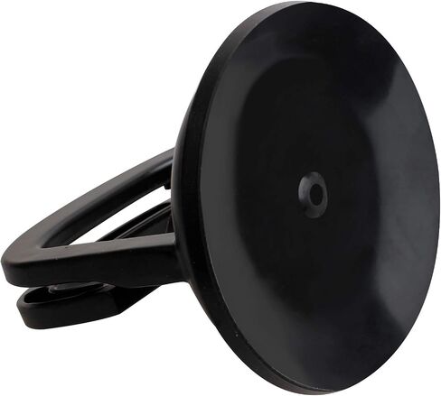 Glass Suction Cup Heavy Duty Aluminum Vacuum Plate Puller Handle Holder Hooks Duty Galss Lifting/Tile Suction Cup Lifter/Moving Glass/Pad for Lifting (Black, 2Pack) in Kuwait