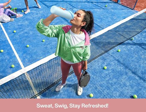 26 oz Insulated Water Bottle with 2-in-1 Straw and Spout Lid, Keep Cold 24H, Leak-Proof, Fits in Car Cup Holder, Stainless Steel Water Bottle for Sports, Travel, and School (Cotton Candy) in Saudi Arabia