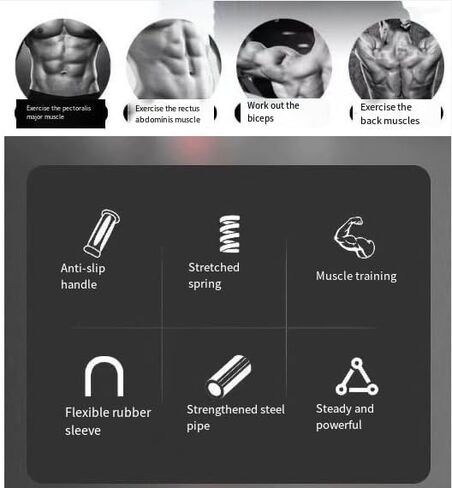 MR Sculpt Gorilla Bar ، 2025 Gorilla Gym Mr Mr Sculpt ، Mrsculpt Bar للصدر ، الذراعين ، التمرين الخلفي ، 3 مستويات من تعديل المقاومة in Kuwait