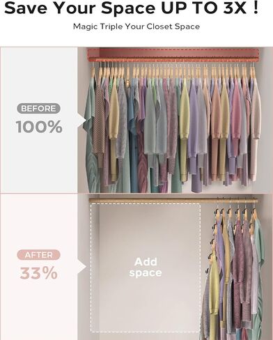 Velvet Clothes Hanger Connector Hooks [for Velvet & Multiple Hangers] 40PCS Space Saving Hanger Hooks Space Saver Hanger Extender Hook Clothes Hanger Hook for Clothes in Saudi Arabia