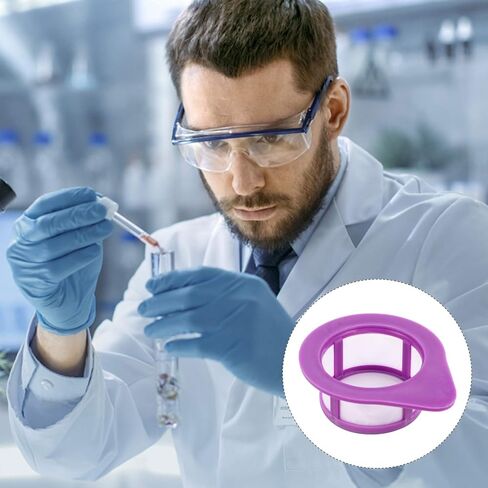 Pretyzoom 1pc مصفاة خلايا Nylon Nylon مع الإسكان المسام لاستخدام مختبر تجربة الخلية لعد الخلايا ومعالجة الأنسجة جاهزة لاستخدام التجربة in Saudi Arabia