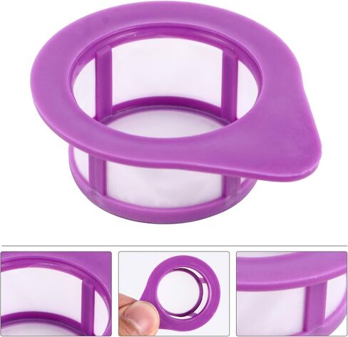 Pretyzoom 1pc مصفاة خلايا Nylon Nylon مع الإسكان المسام لاستخدام مختبر تجربة الخلية لعد الخلايا ومعالجة الأنسجة جاهزة لاستخدام التجربة in Saudi Arabia