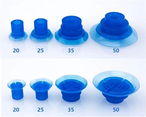 1PCS روبوت الفراغ كوب شفط مكافحة الشفط كوب الشفط القوي فوهة شفط الصناعة الاكسسوارات الهوائية ZP3P (ZP3P-50PTSF) in Saudi Arabia