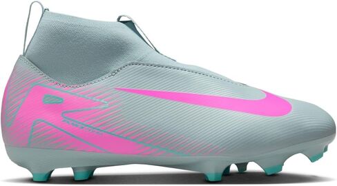 Nike Jr. Mercurial Superfly 10 Academy Little/Big Kids Mg High-Top Cootcer (FQ8304-301 ، Ocean Cube/Pink Blast) in Saudi Arabia