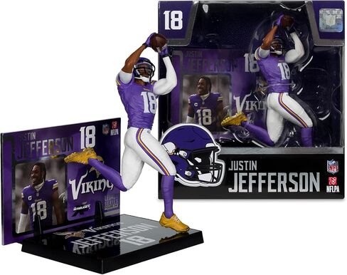 جاستن جيفرسون (مينيسوتا فايكنج) NFL 7 "الشكل McFarlane in Saudi Arabia