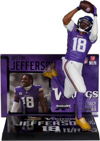 جاستن جيفرسون (مينيسوتا فايكنج) NFL 7 "الشكل McFarlane in Saudi Arabia