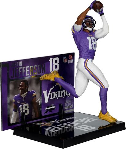 جاستن جيفرسون (مينيسوتا فايكنج) NFL 7 "الشكل McFarlane in Saudi Arabia