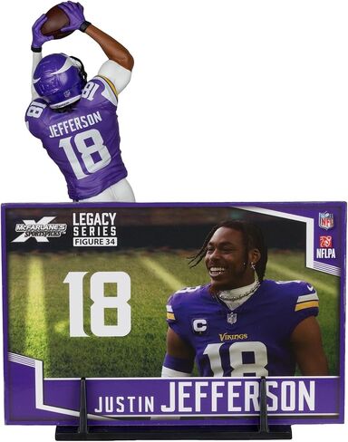 جاستن جيفرسون (مينيسوتا فايكنج) NFL 7 "الشكل McFarlane in Saudi Arabia