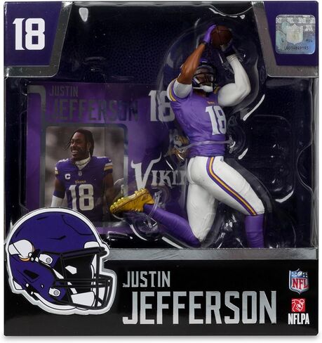 جاستن جيفرسون (مينيسوتا فايكنج) NFL 7 "الشكل McFarlane in Saudi Arabia