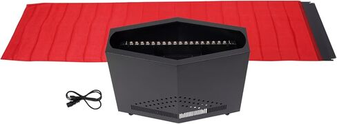 36LED Fake Flame Lamp,3D Stage Fire Campfire Centerpiece Flame, Electronic Night Light Prop, Realistic Silk Lamp,for Stage DJ Party Lighting Christmas Nightclub Campfire Party Decoration in Kuwait