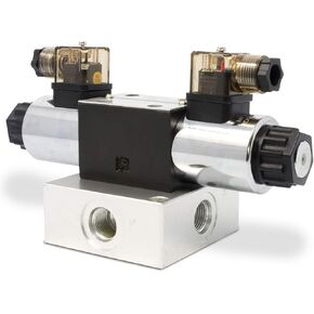 Electric Hydraulic Double Acting Directional Control Valve, 1 Spool, 15 GPM (D Spool, Motor Control, 24 Volt) in Saudi Arabia
