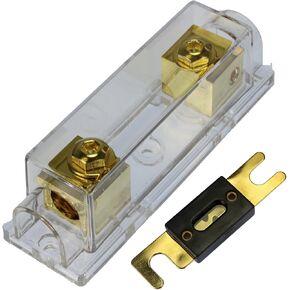 Voodoo Gold Plated ANL Fuse حامل 2/0 1/0 0 Gauge لا حاجة إلى محطات in Kuwait