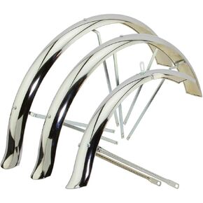 Alta Bicycle Chrome Flared Standard Trike Conversion Kit Fender Set, Multiple Sizes (26") in Saudi Arabia