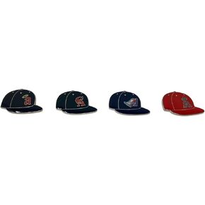 MLB Los Angeles Angels Sports Team Logo 4 Pin Set Franchise Timeline Collectible Throwback in Kuwait