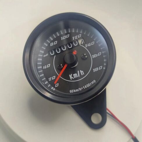 Motorcycle Digital Meter Universal Motorbike Dashboard Meter Kilometre Meter Single Odometer in Saudi Arabia